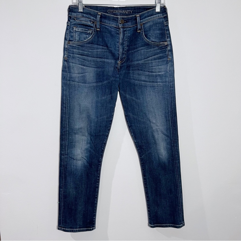 Citizens Of Humanity Emerson Slim Boyfriend Jeans w/ Button Fly 1563G-372 Sz 28